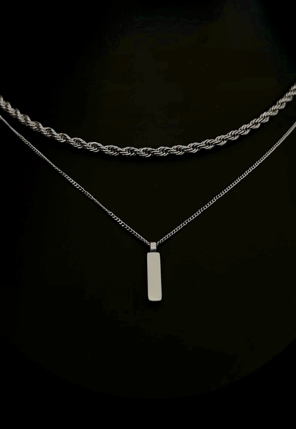 Rocky Rope Chain Necklace