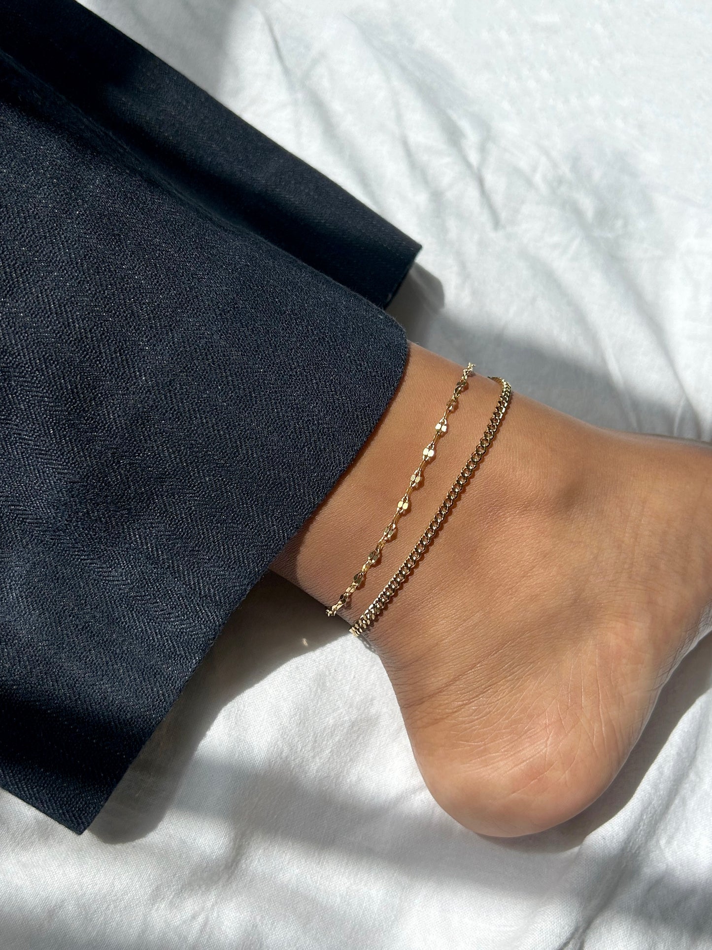 Sol Minimalist Anklet