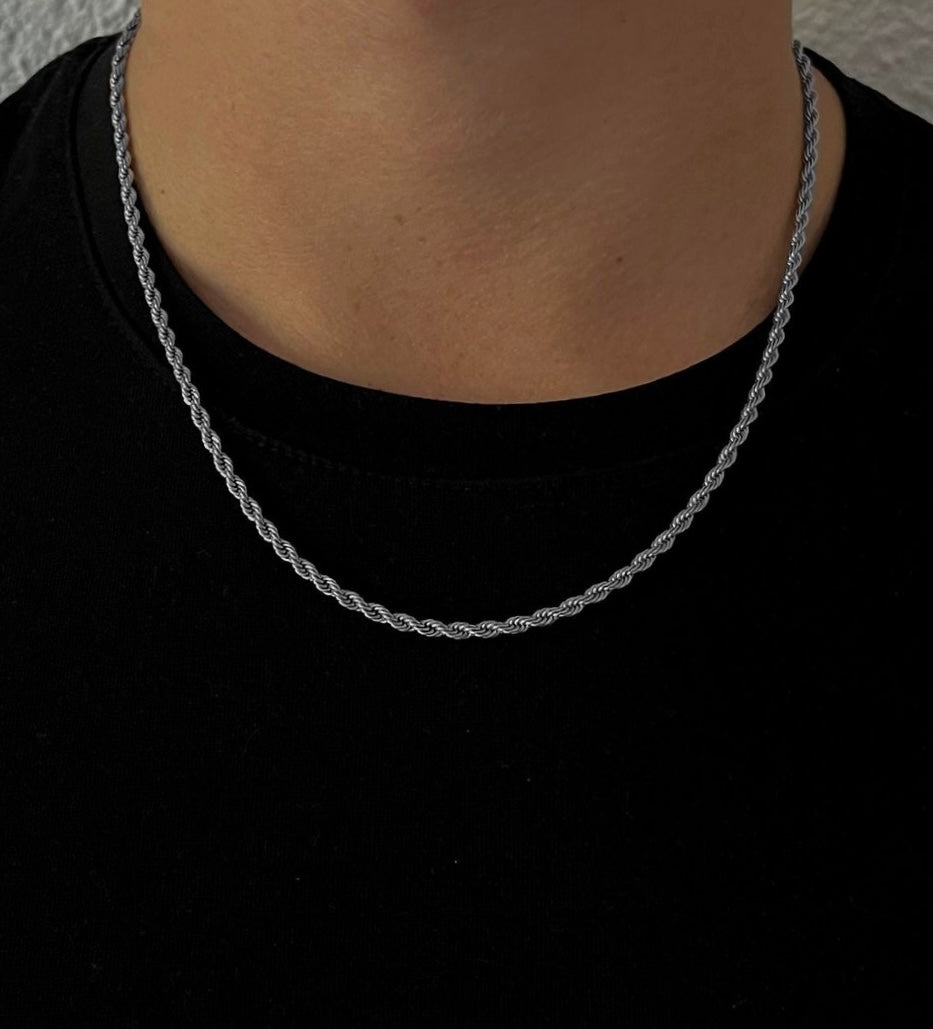 Rocky Rope Chain Necklace