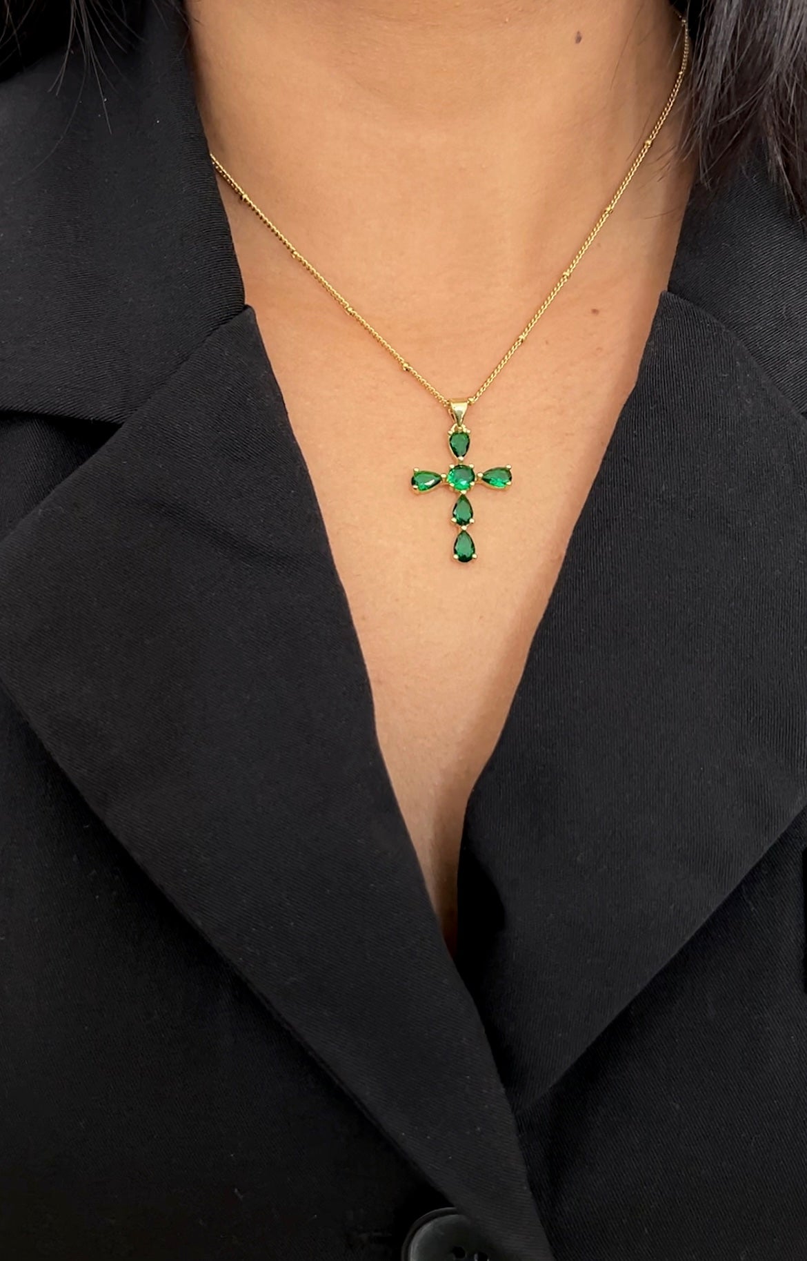Eden Cross Necklace