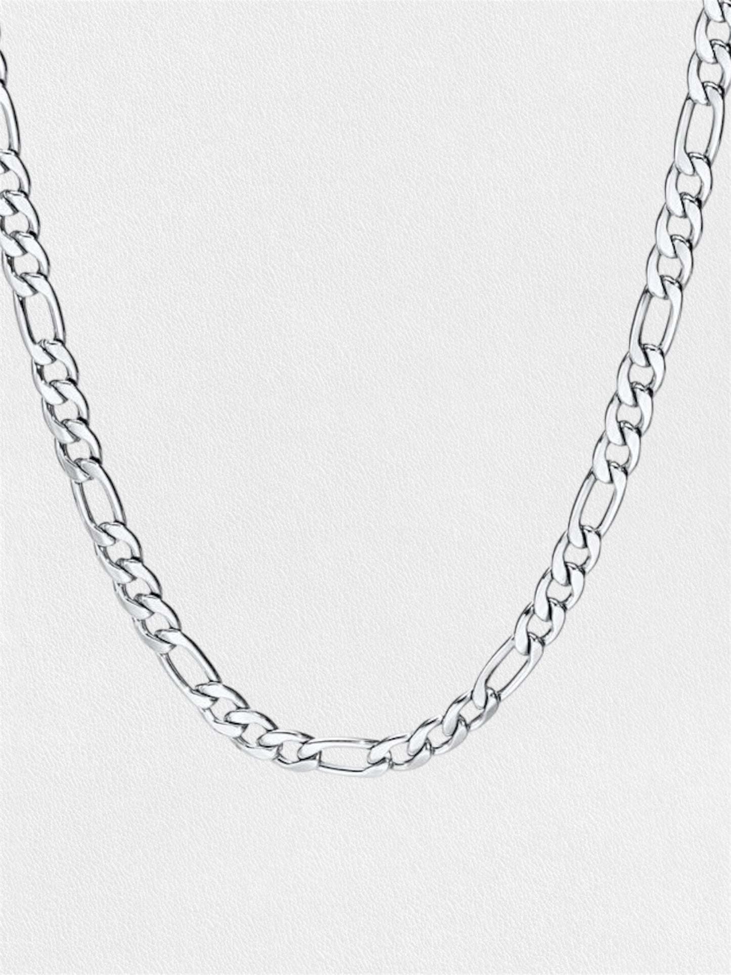 Zephyr Figaro Chain Necklace- 4mm