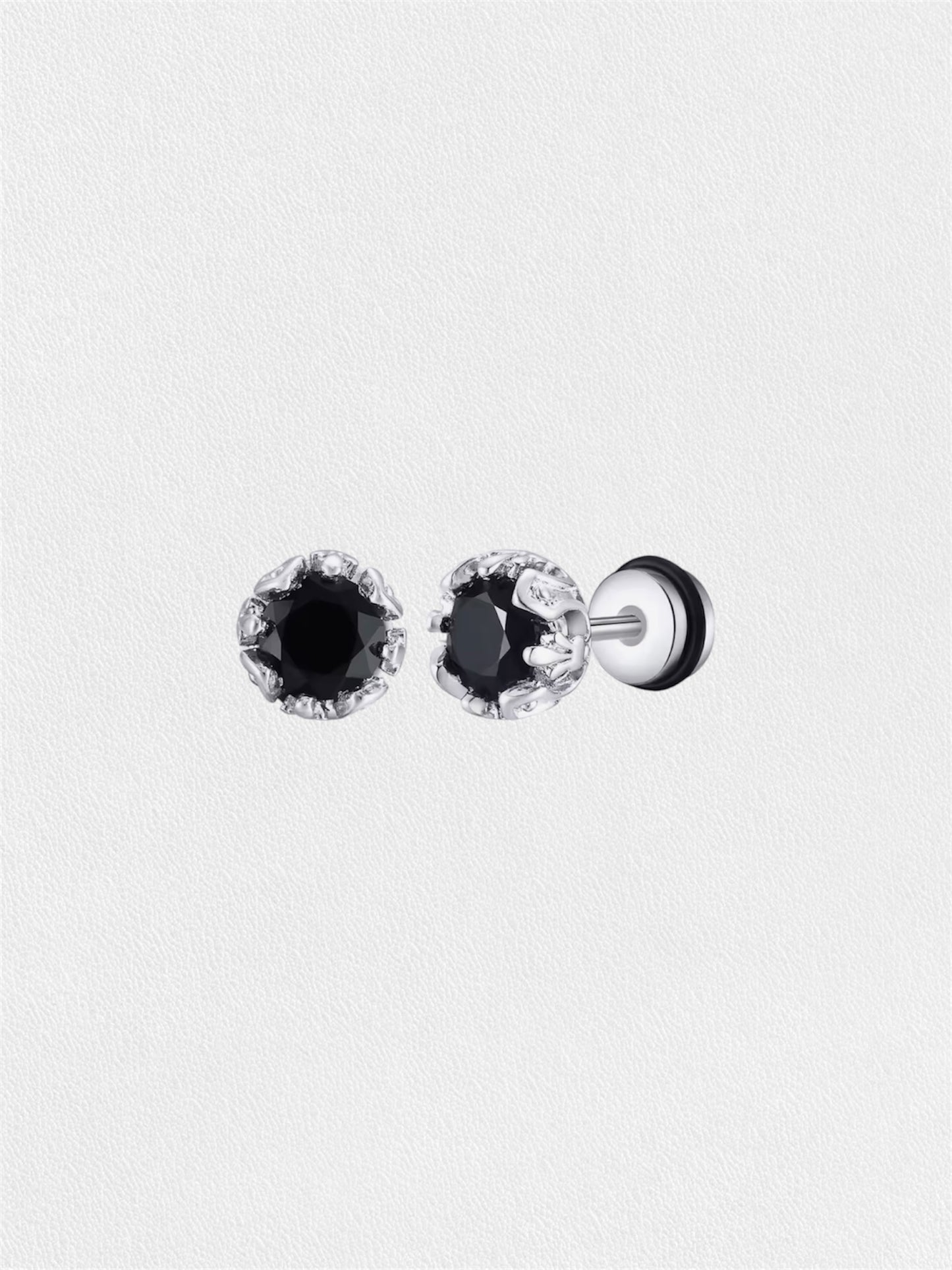 Noir Onyx Studs