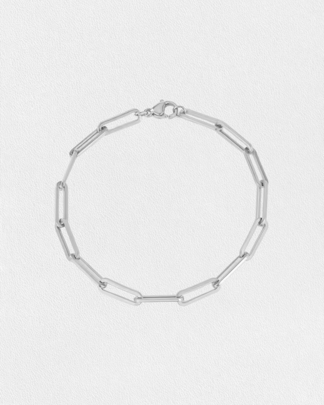 Olivia Paperclip Chain Bracelet