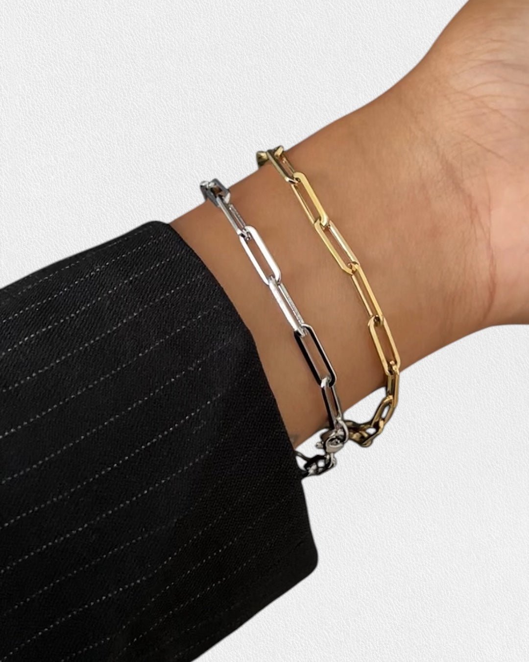 Olivia Paperclip Chain Bracelet