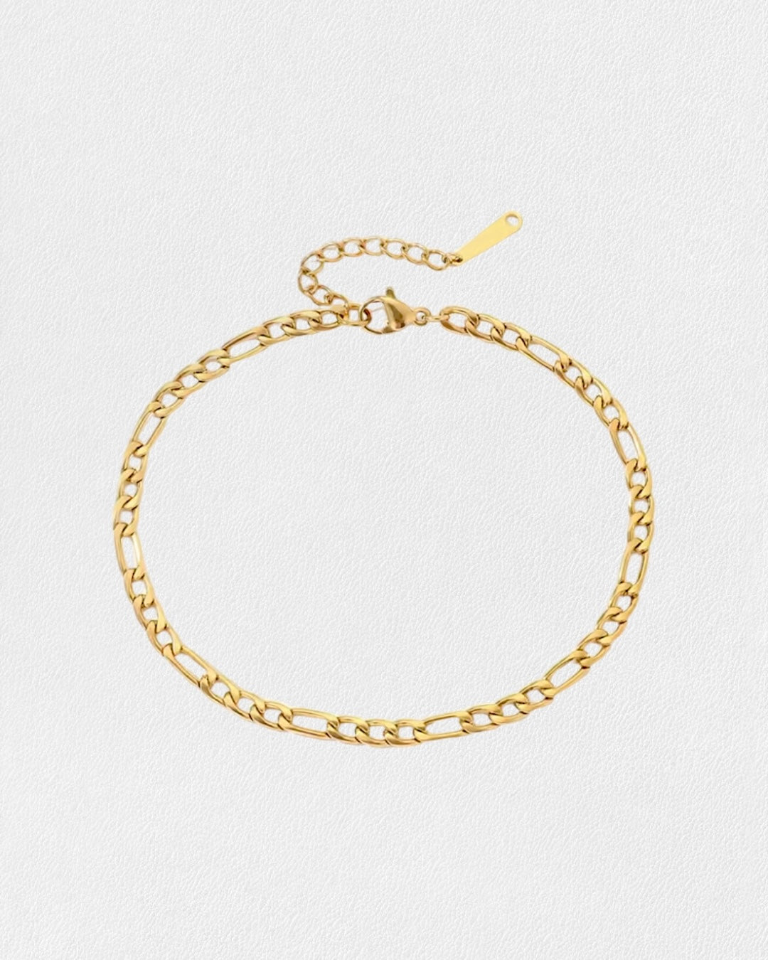 Faye Figaro Anklet