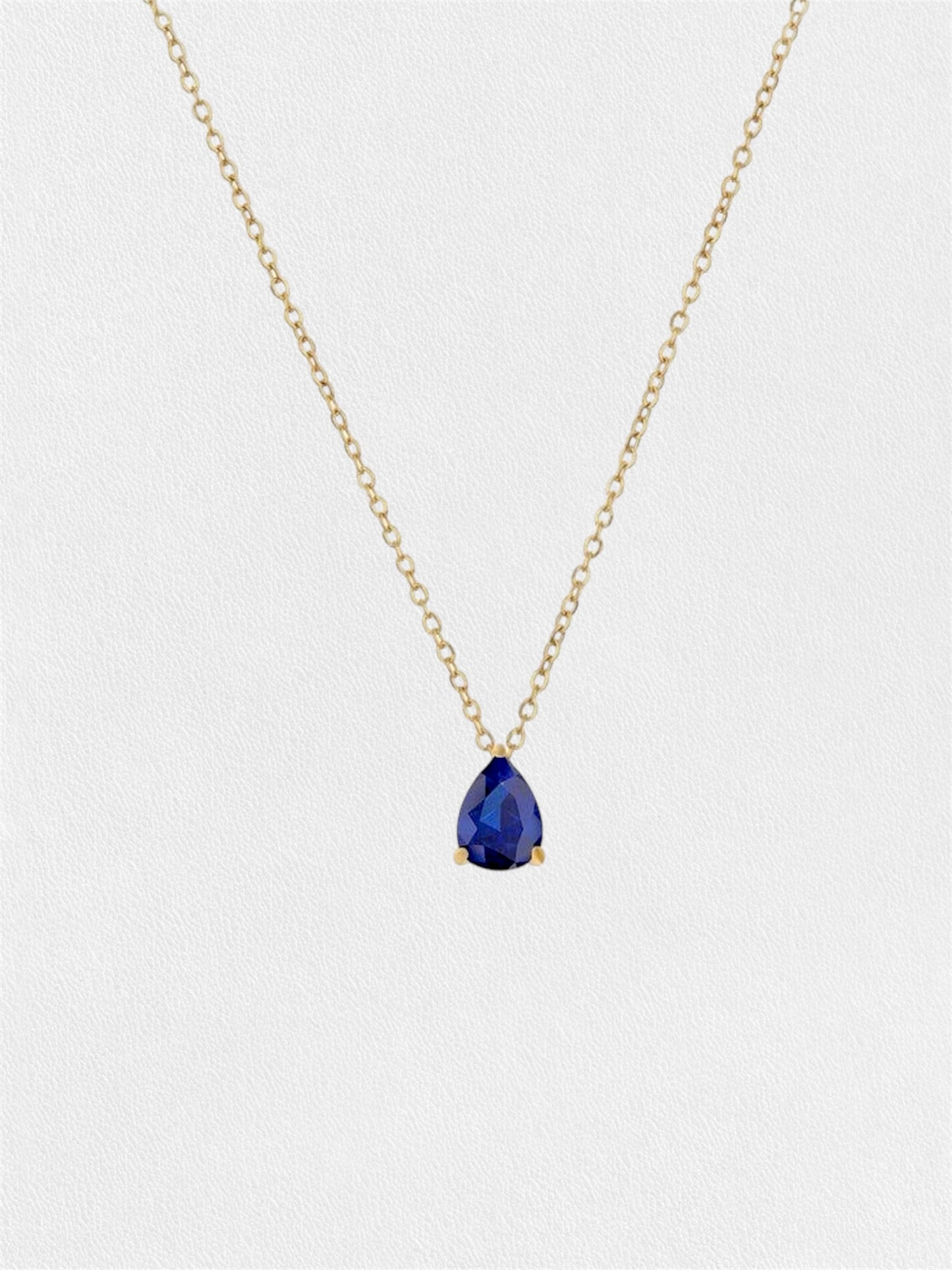 Lana Teardrop Chain | Sapphire