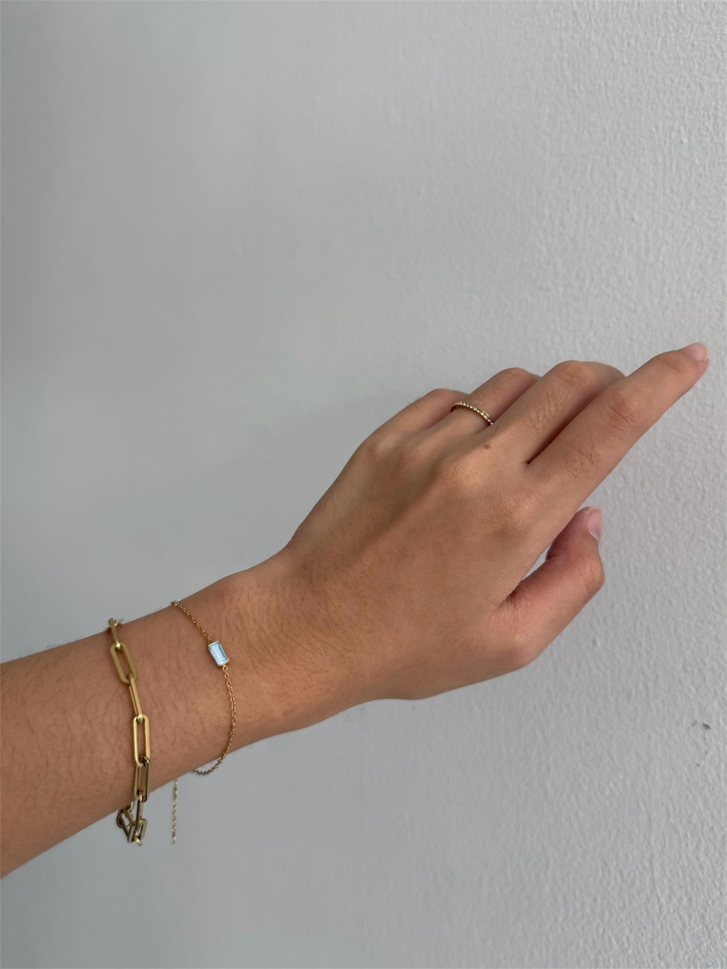 Cassidy Bracelet - Aquamarine