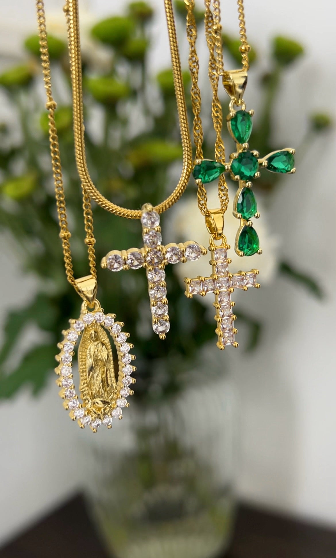 Eliana Cross Necklace