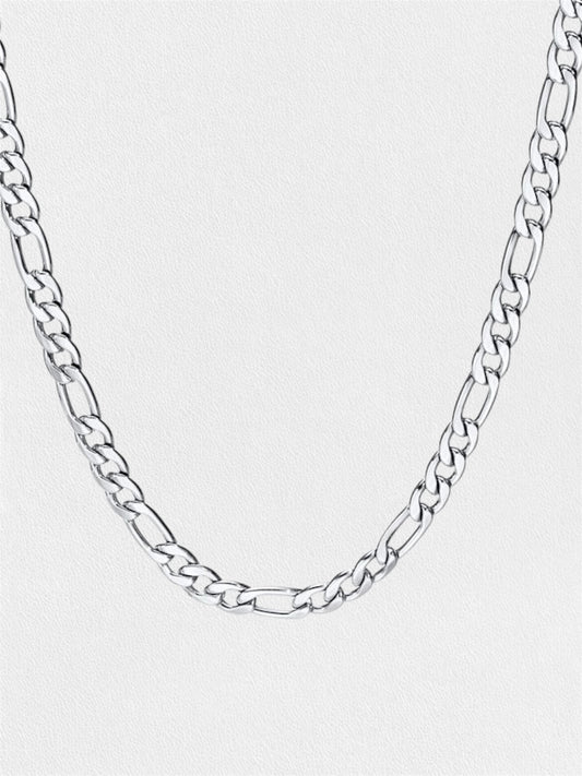 Zephyr Figaro Chain Necklace- 4mm