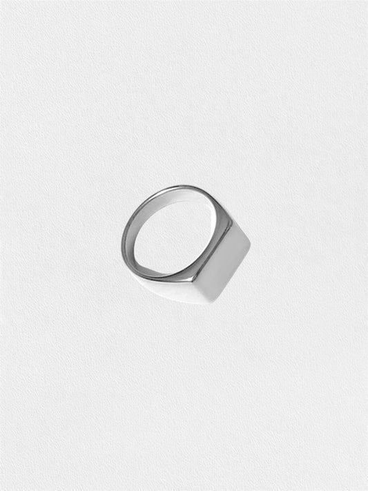 Emery Rectangular Signet Ring