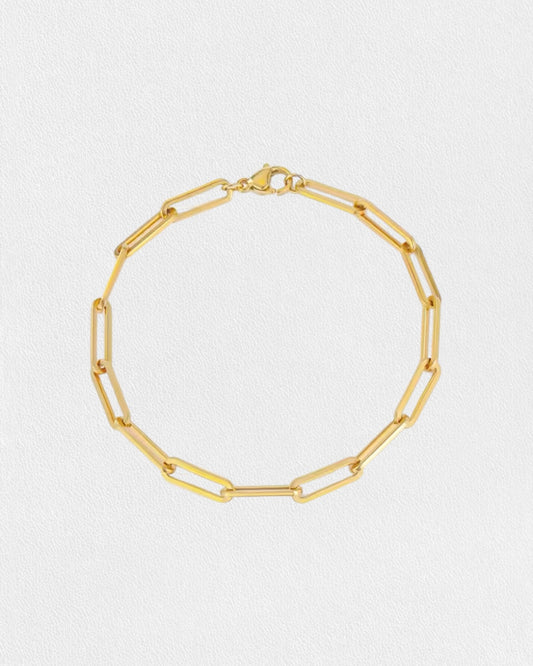Olivia Paperclip Chain Bracelet