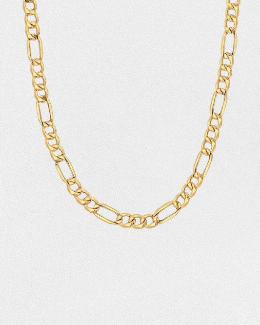 Faye Figaro Chain Necklace- 6mm
