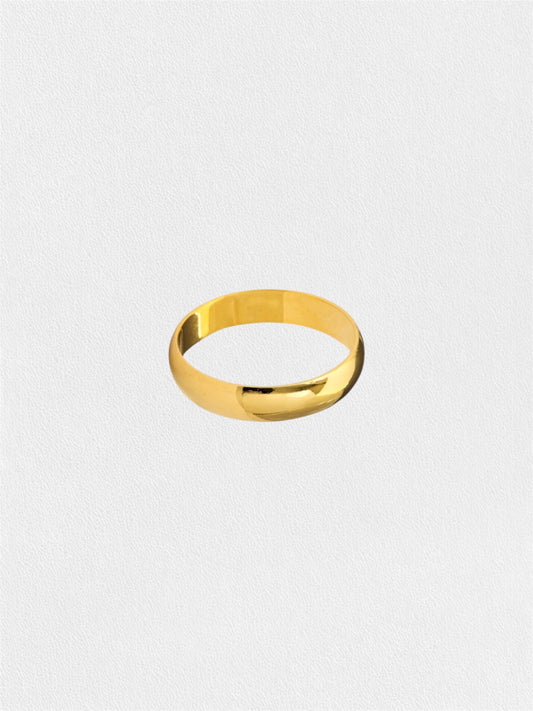 Deen Gold Ring Band - 3mm