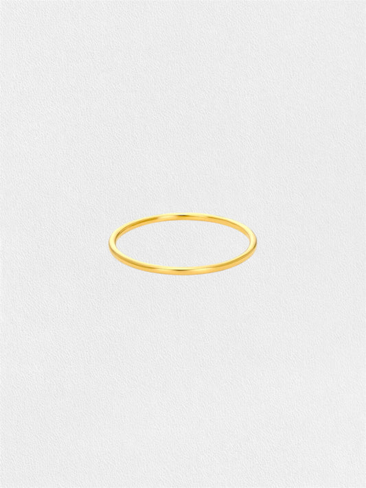 Deen Gold Ring Band - 1mm